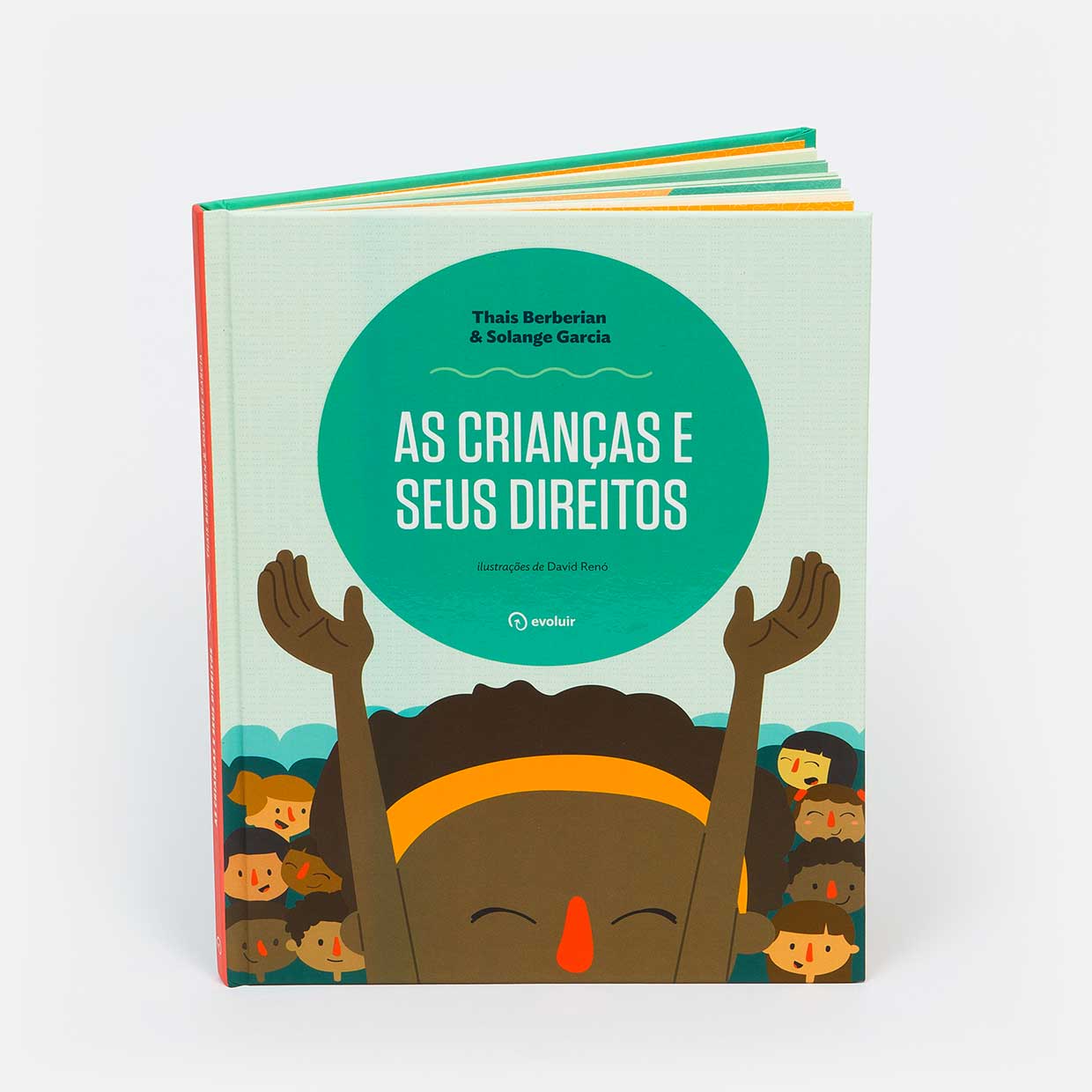 Capa do livro - As crianças e seus direitos Capa do livro - As crianças e seus direitos