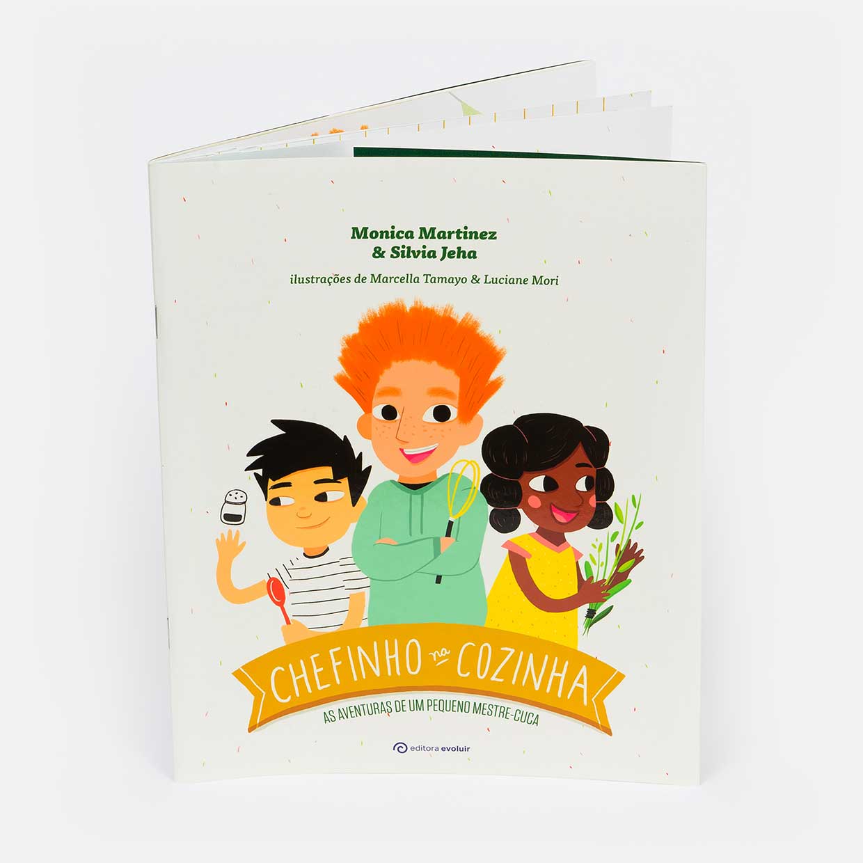 Capa do livro - Chefinho na cozinha Capa do livro - Chefinho na cozinha