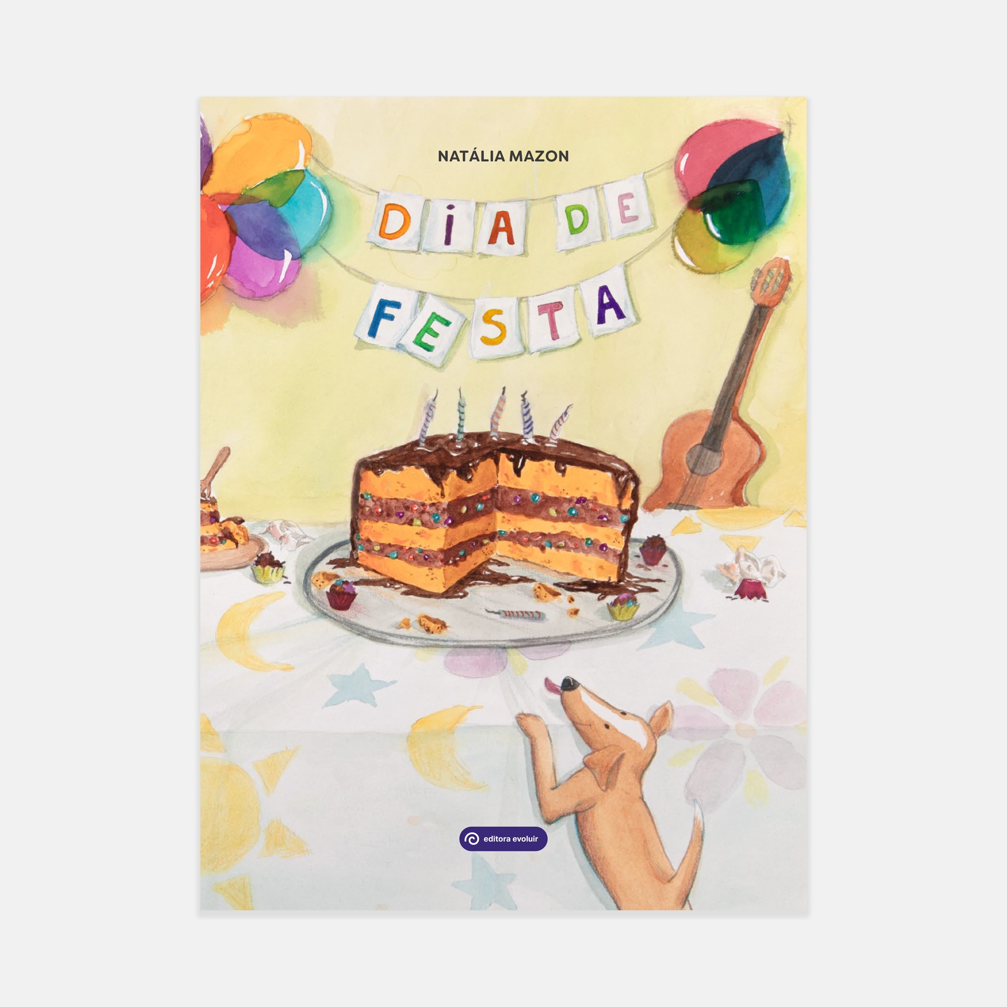 Capa do livro - Dia de festa Capa do livro - Dia de festa