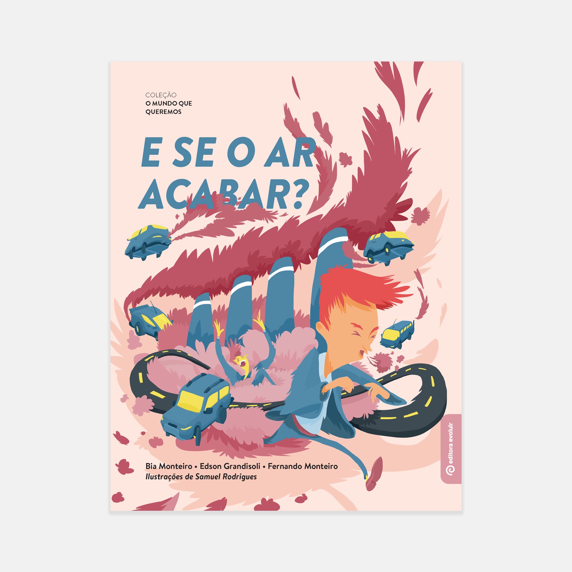 Capa do livro - E se o ar acabar Capa do livro - E se o ar acabar