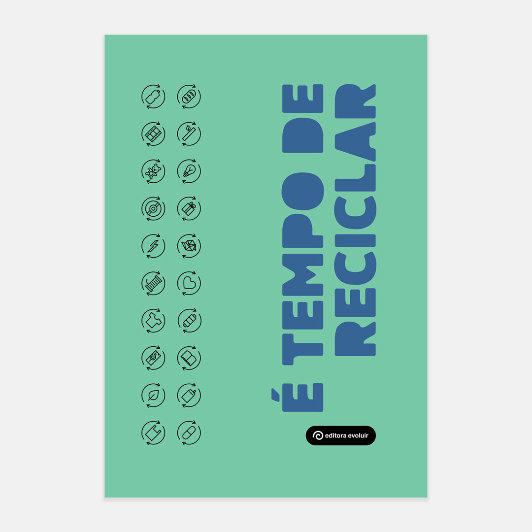 Capa do livro - É tempo de reciclar Capa do livro - É tempo de reciclar