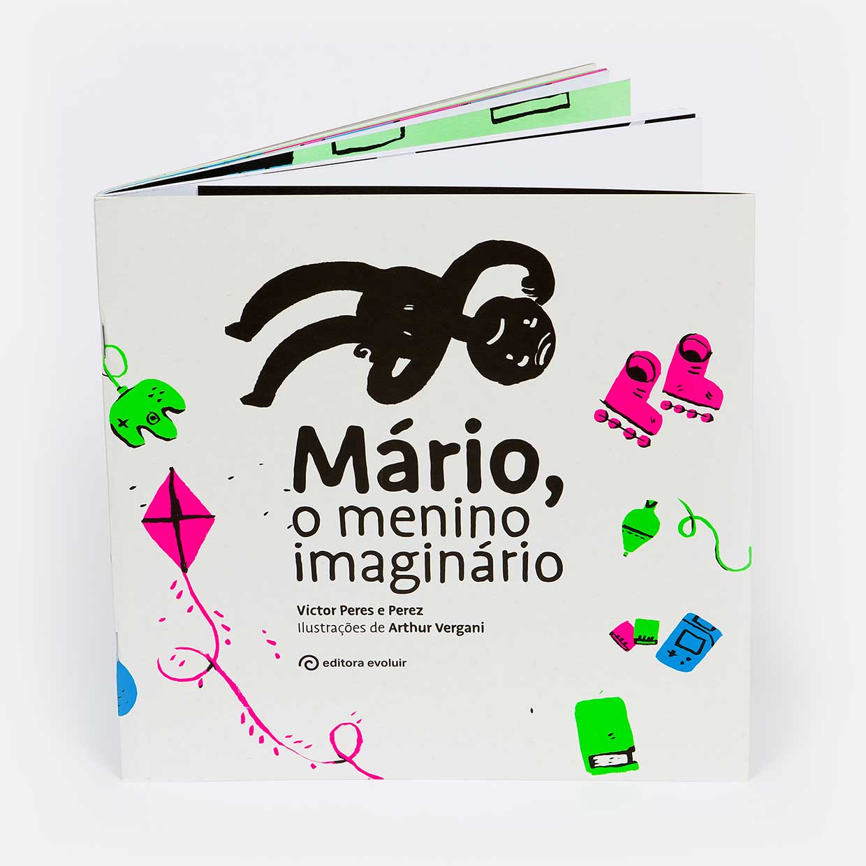 Capa do livro - Mário, o menino imaginário Capa do livro - Mário, o menino imaginário