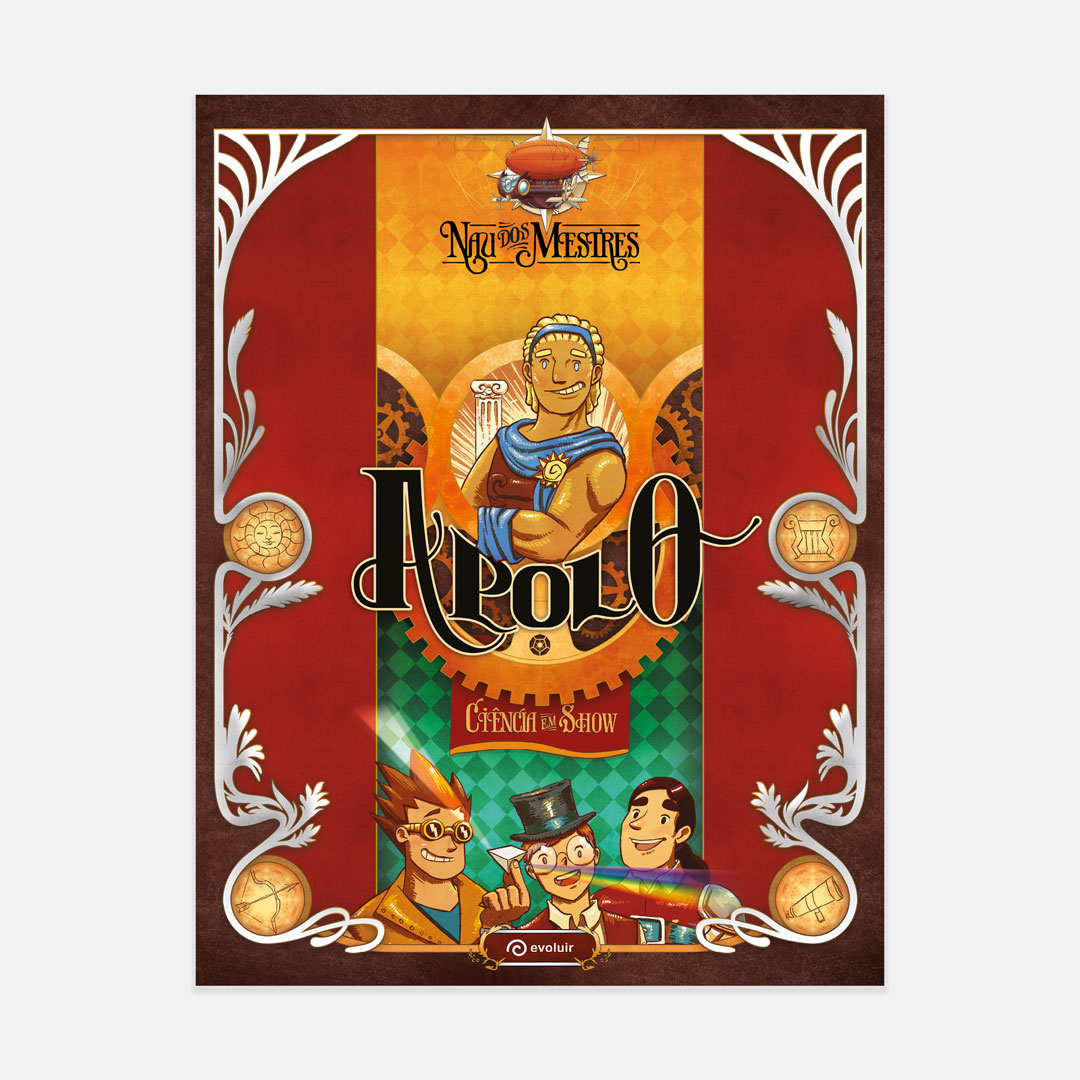 Capa do livro - Nau dos Mestres - Apolo Capa do livro - Nau dos Mestres - Apolo