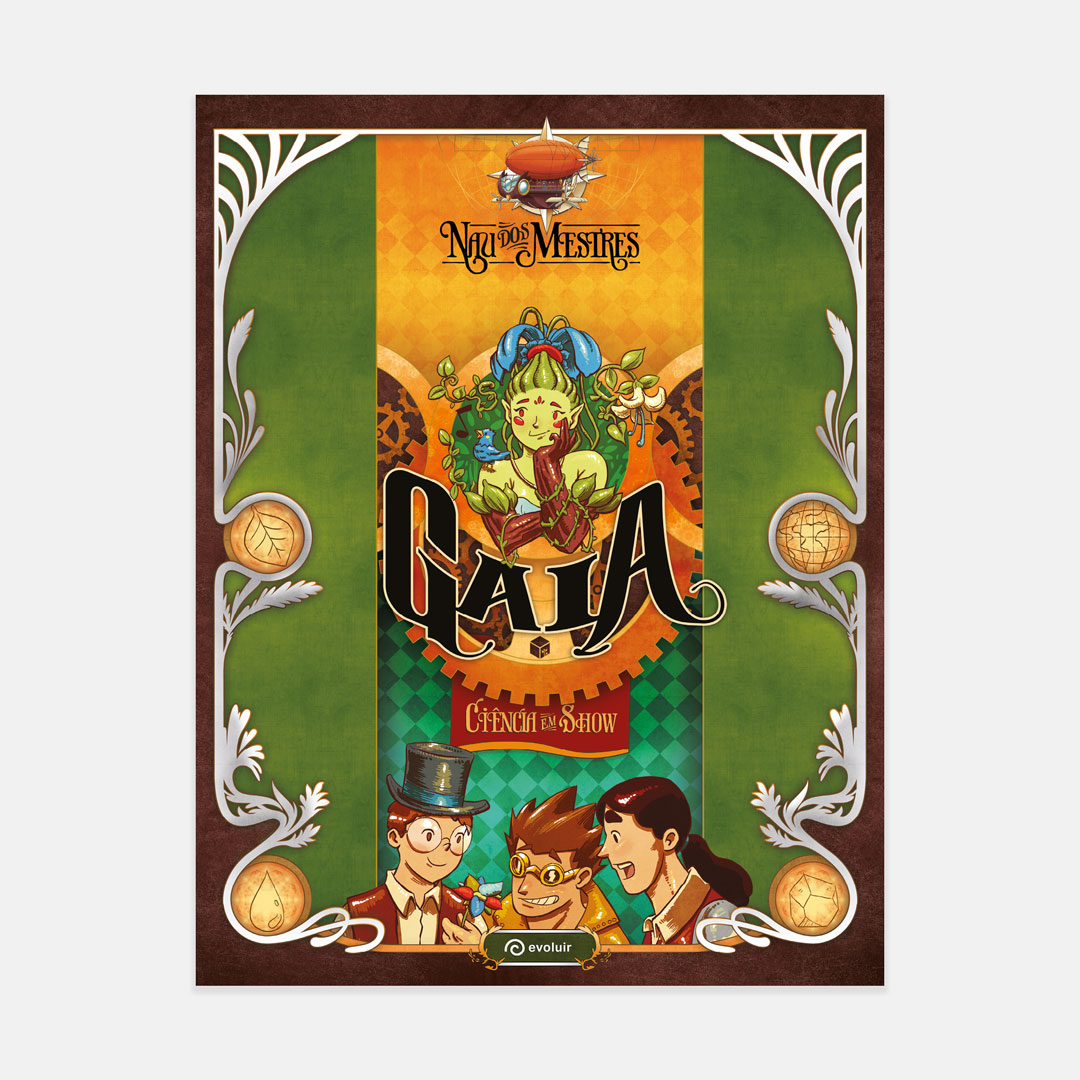 Capa do livro - Nau dos Mestres - Gaia Capa do livro - Nau dos Mestres - Gaia