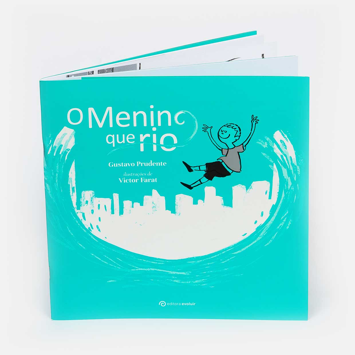 Capa do livro - O Menino que rio Capa do livro - O Menino que rio