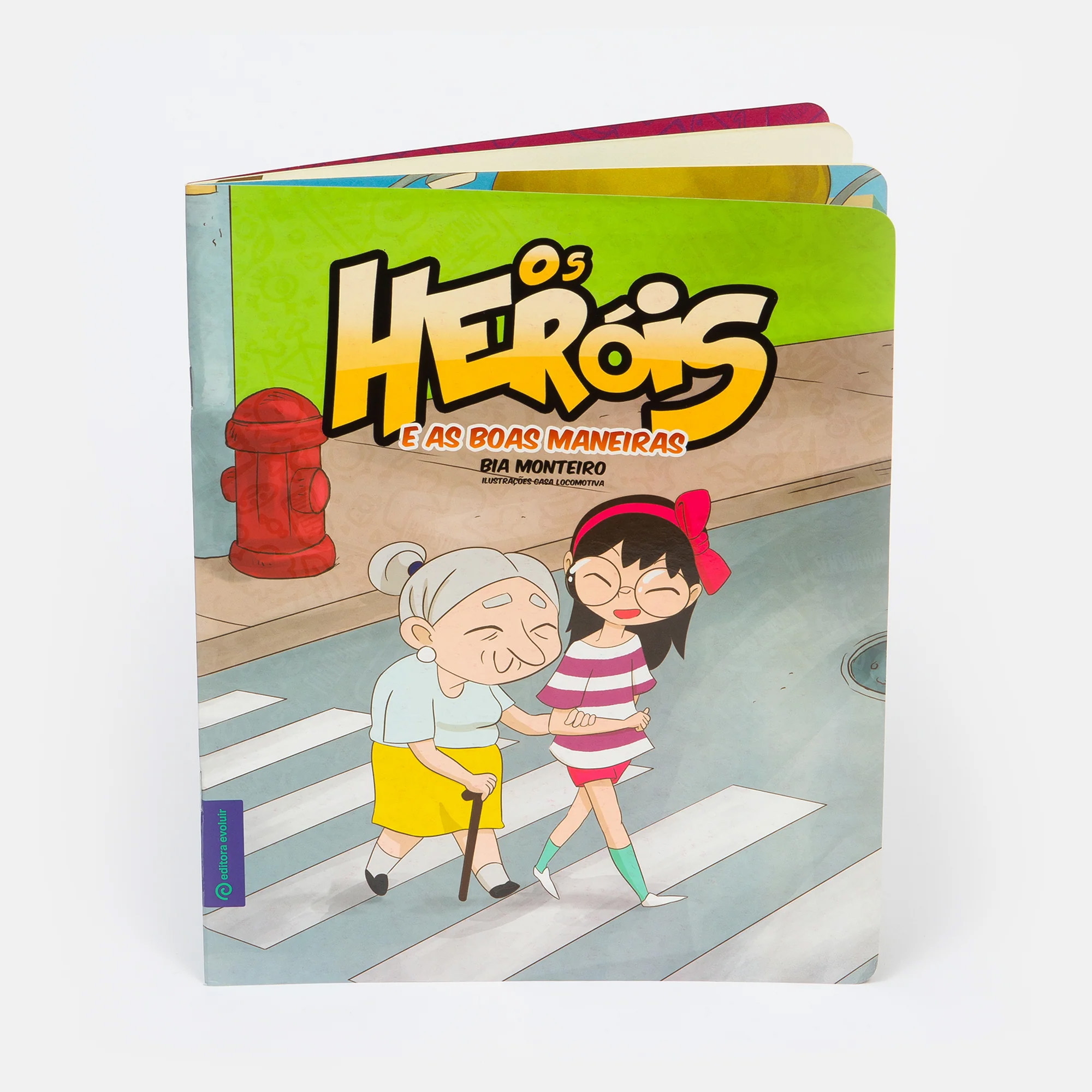 Capa do livro - Os heróis e as boas maneiras