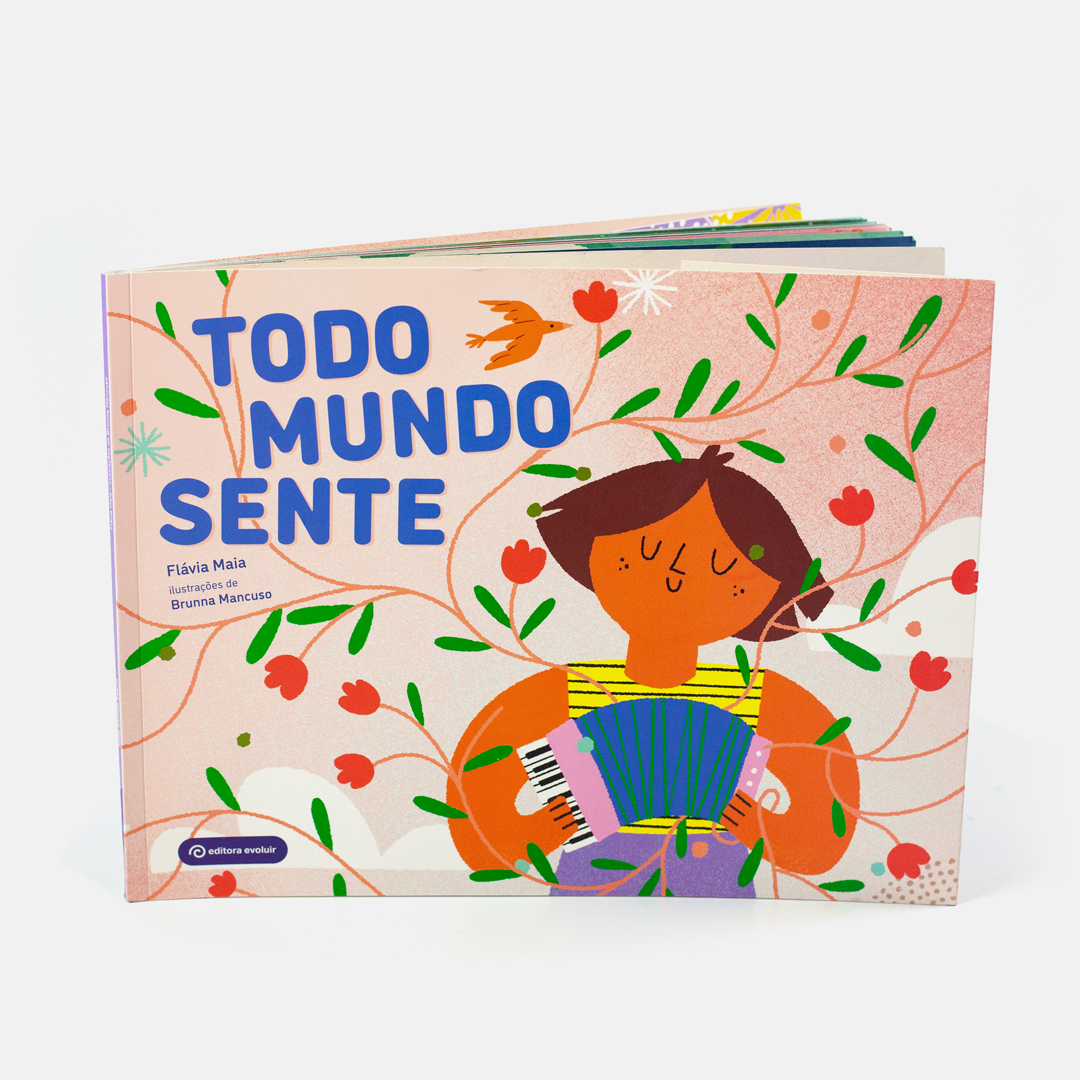 Capa do livro - Todo mundo sente Capa do livro - Todo mundo sente