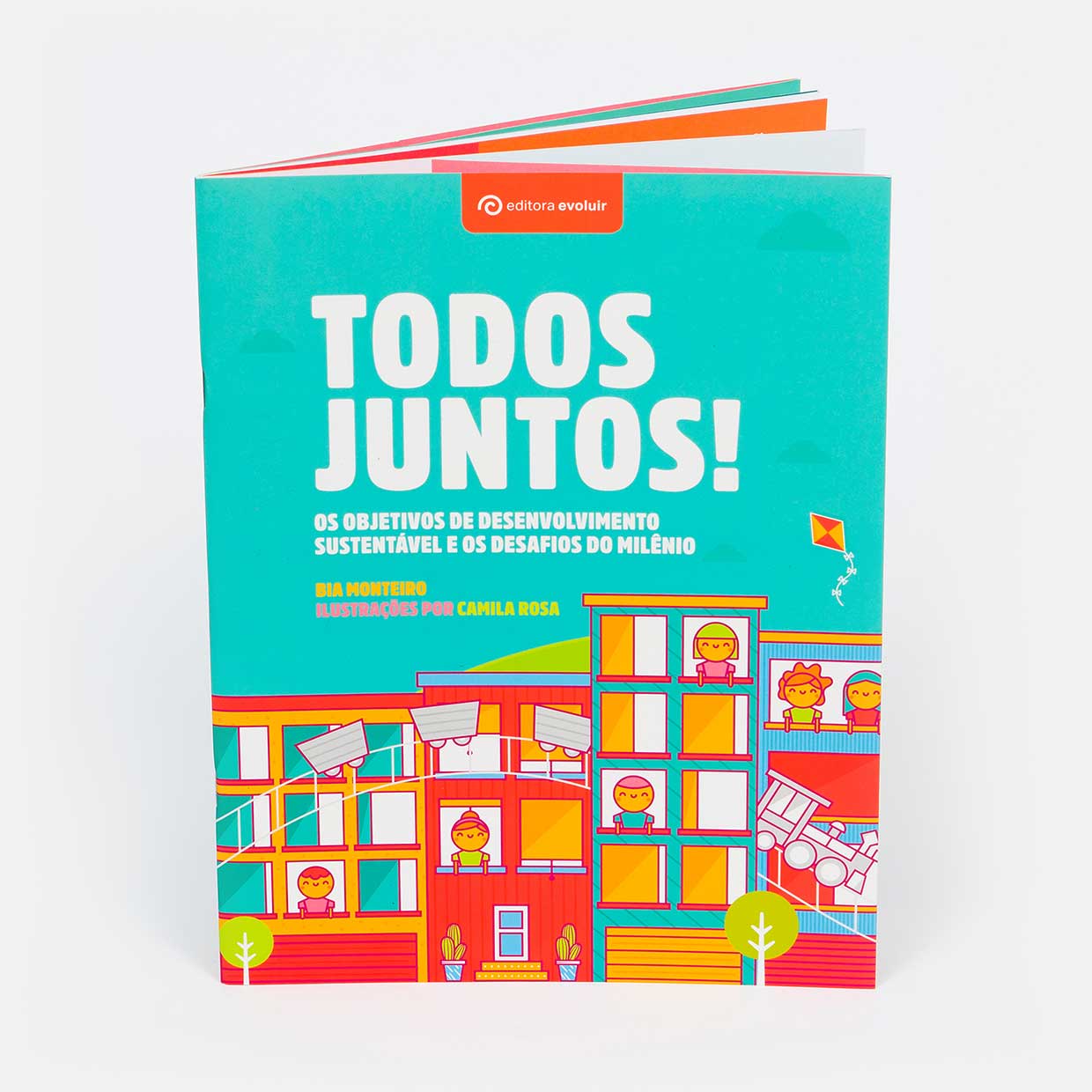 Capa do livro - Todos Juntos! Os objetivos de desenvolvimento sustentável e os desafios do milênio Capa do livro - Todos Juntos! Os objetivos de desenvolvimento sustentável e os desafios do milênio