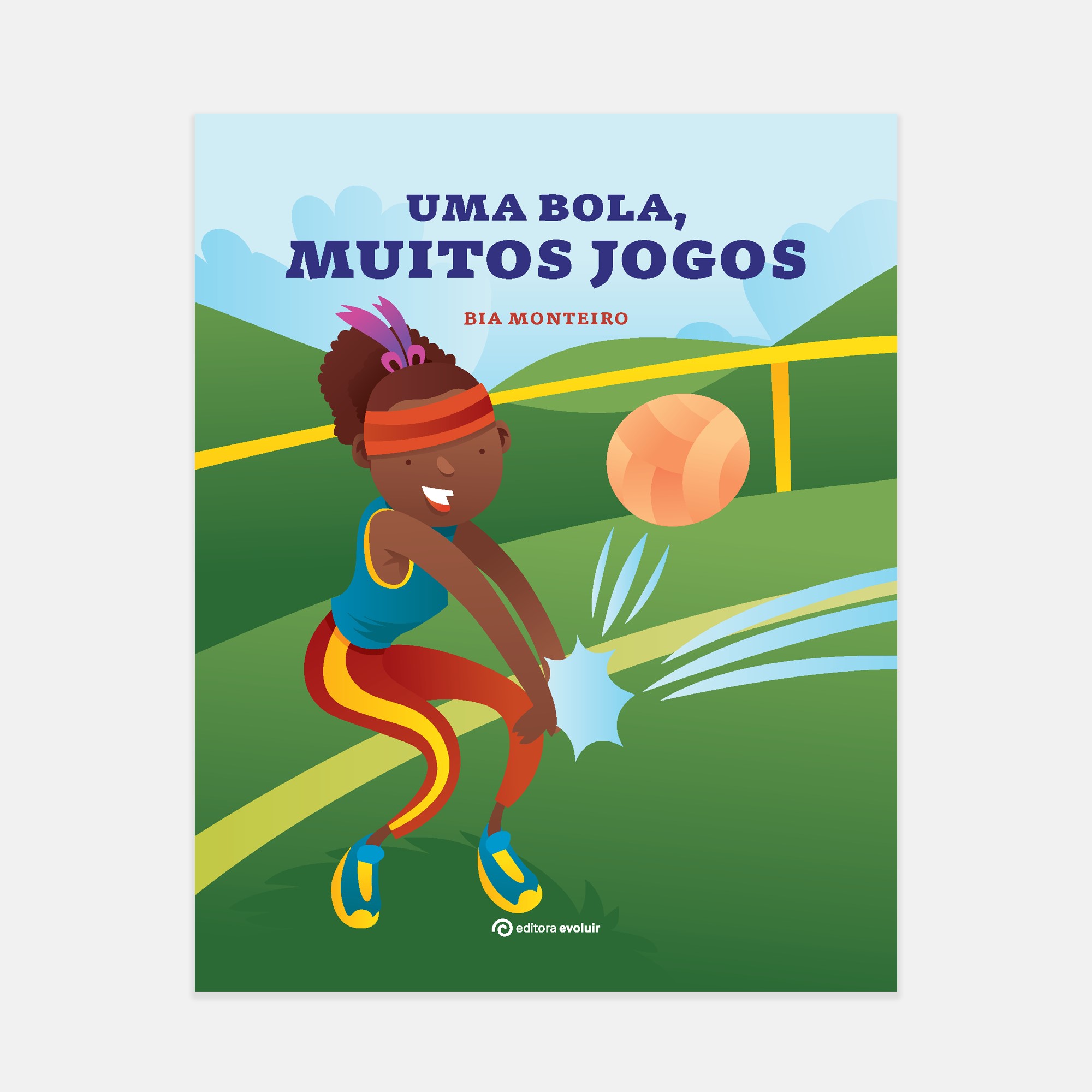 Capa do livro - Uma bola muitos jogos Capa do livro - Uma bola muitos jogos