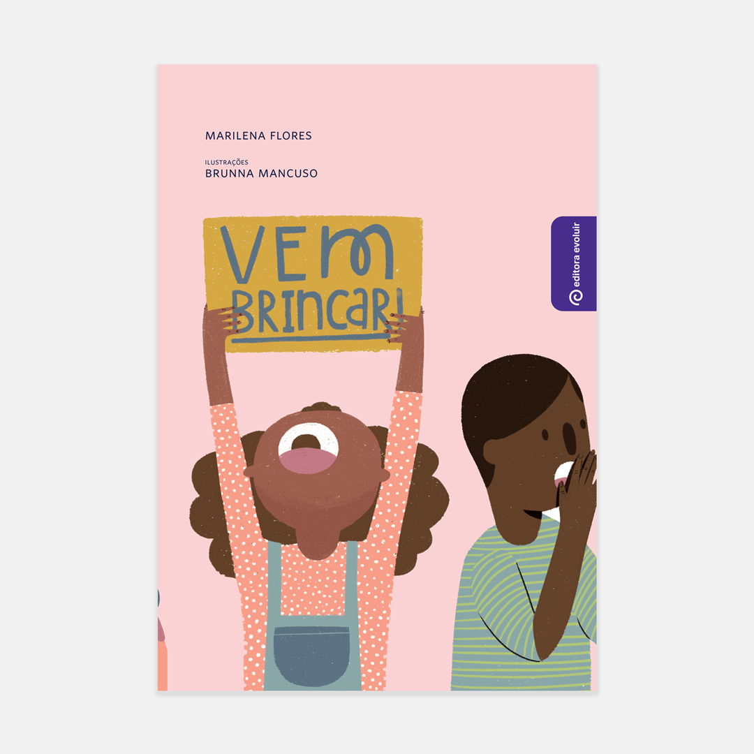 Capa do livro - Vem Brincar Capa do livro - Vem Brincar